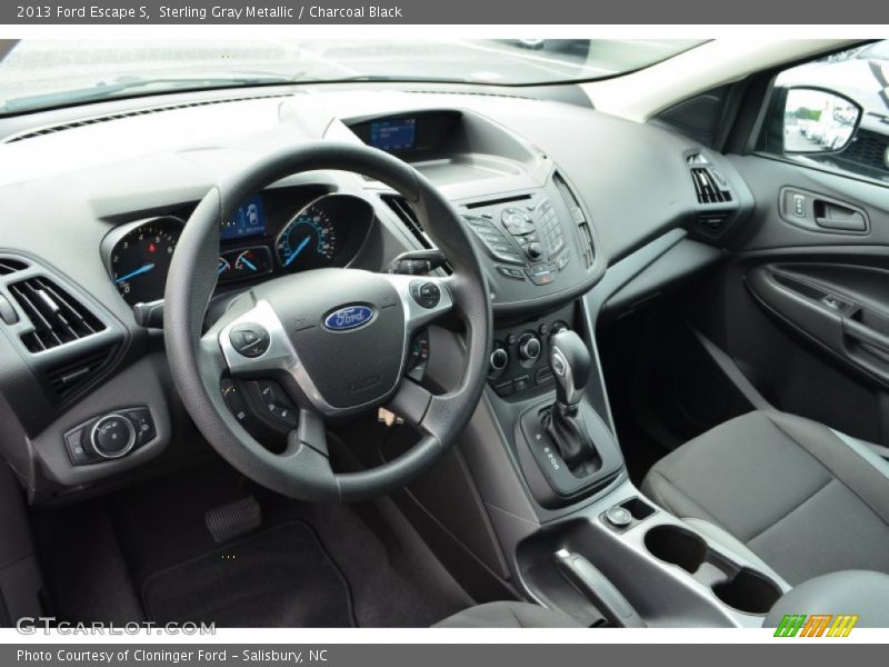 Sterling Gray Metallic / Charcoal Black 2013 Ford Escape S