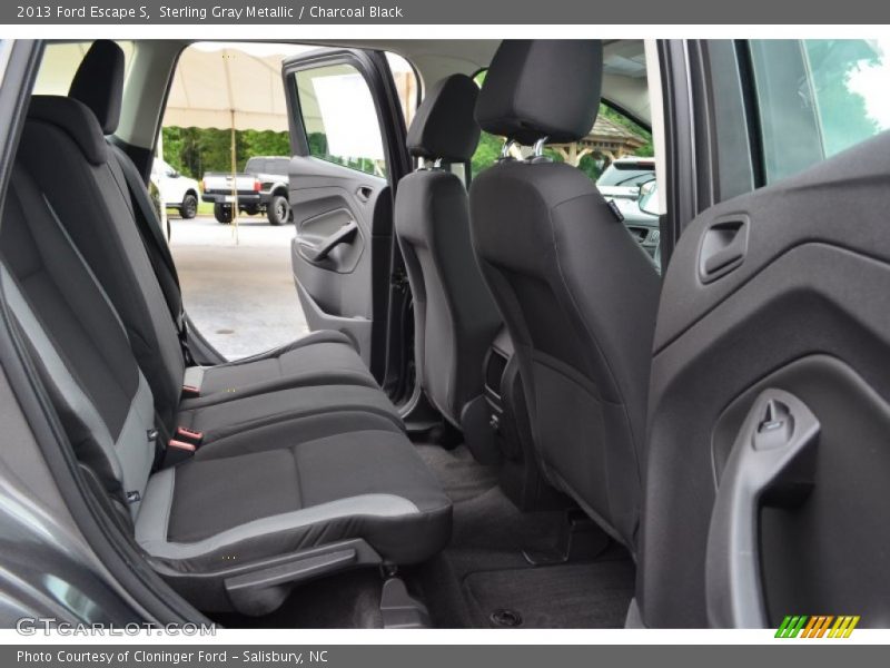 Sterling Gray Metallic / Charcoal Black 2013 Ford Escape S