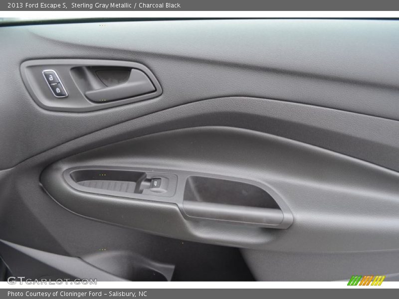 Sterling Gray Metallic / Charcoal Black 2013 Ford Escape S
