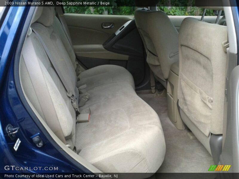 Deep Sapphire Metallic / Beige 2009 Nissan Murano S AWD
