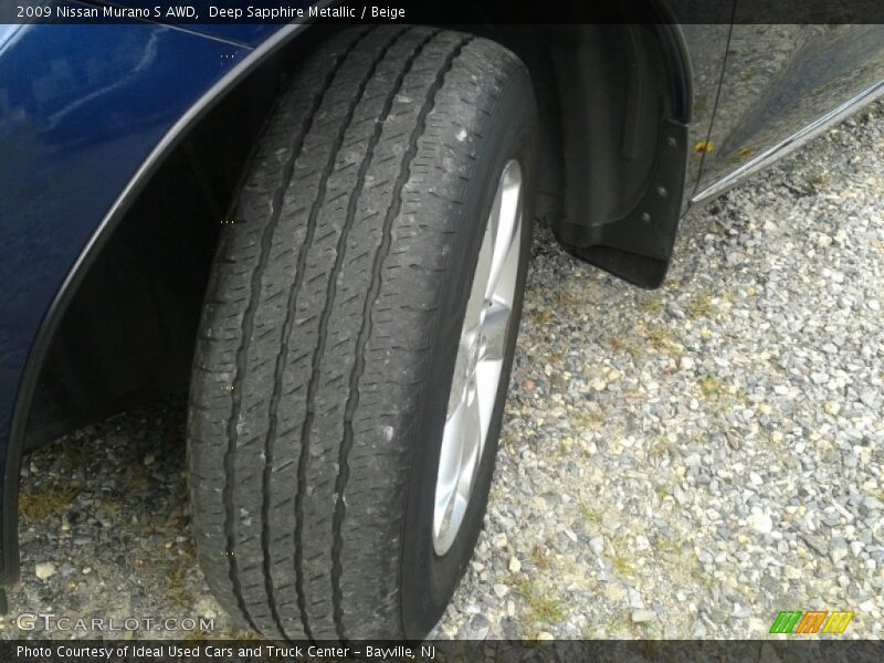 Deep Sapphire Metallic / Beige 2009 Nissan Murano S AWD