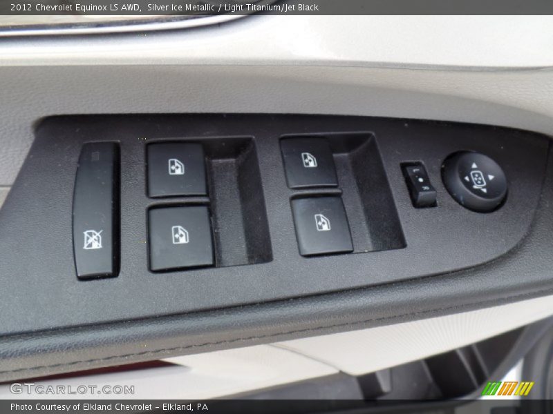 Silver Ice Metallic / Light Titanium/Jet Black 2012 Chevrolet Equinox LS AWD