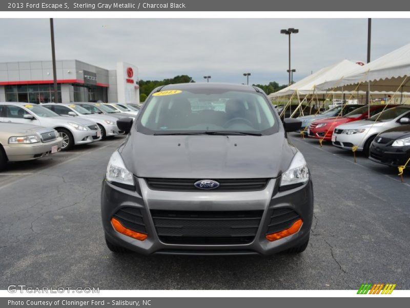Sterling Gray Metallic / Charcoal Black 2013 Ford Escape S