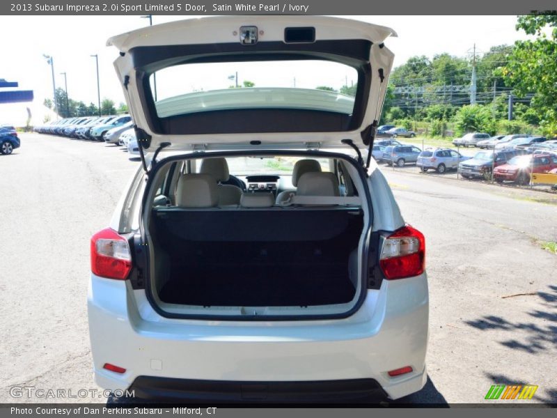 Satin White Pearl / Ivory 2013 Subaru Impreza 2.0i Sport Limited 5 Door