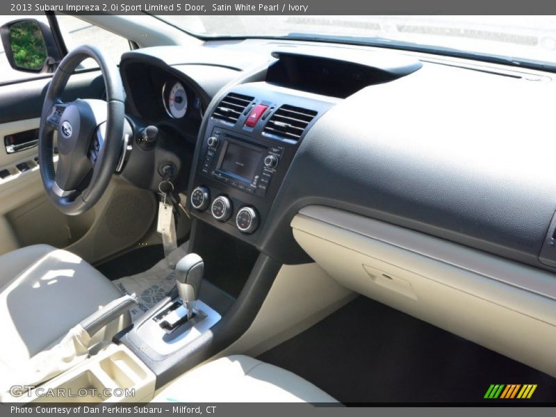 Satin White Pearl / Ivory 2013 Subaru Impreza 2.0i Sport Limited 5 Door
