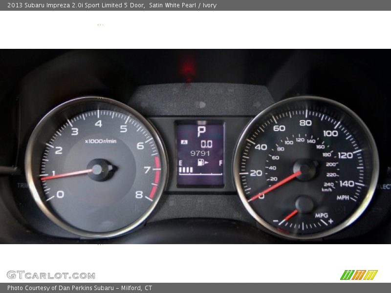 Satin White Pearl / Ivory 2013 Subaru Impreza 2.0i Sport Limited 5 Door