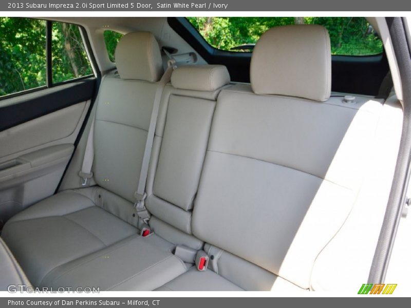 Satin White Pearl / Ivory 2013 Subaru Impreza 2.0i Sport Limited 5 Door