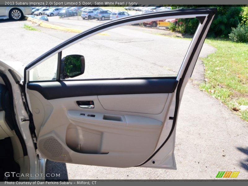Satin White Pearl / Ivory 2013 Subaru Impreza 2.0i Sport Limited 5 Door