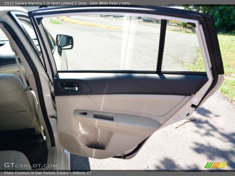 Satin White Pearl / Ivory 2013 Subaru Impreza 2.0i Sport Limited 5 Door