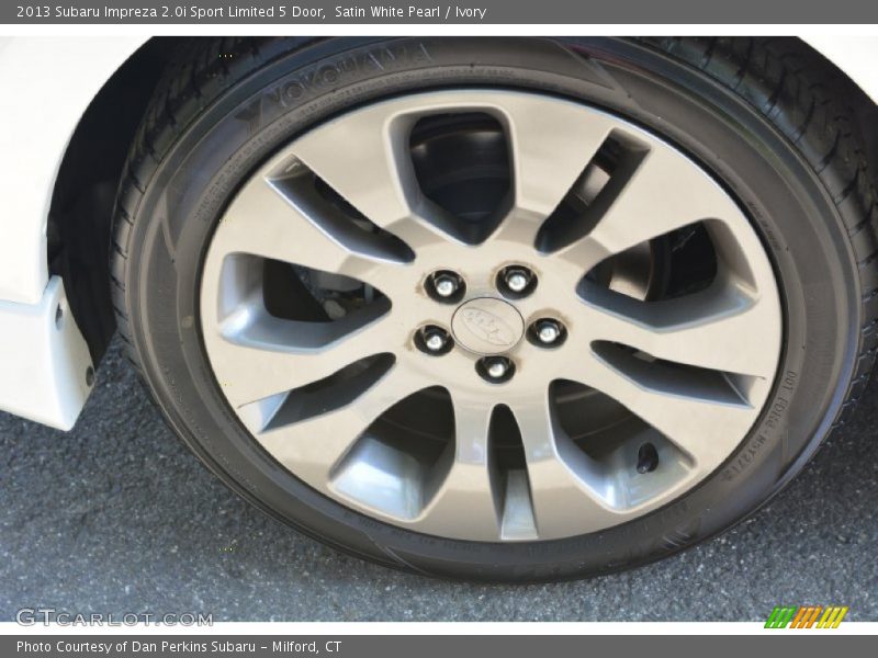 Satin White Pearl / Ivory 2013 Subaru Impreza 2.0i Sport Limited 5 Door