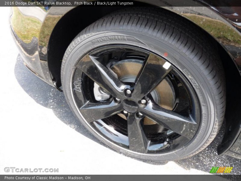  2016 Dart SXT Rallye Blacktop Wheel