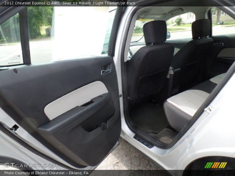Silver Ice Metallic / Light Titanium/Jet Black 2012 Chevrolet Equinox LS AWD