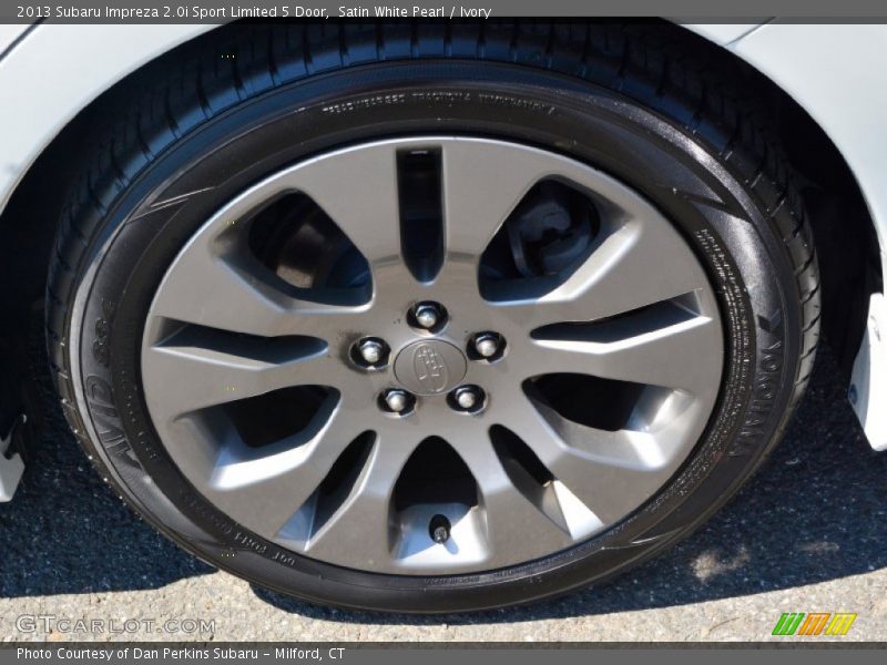 Satin White Pearl / Ivory 2013 Subaru Impreza 2.0i Sport Limited 5 Door