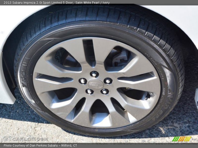 Satin White Pearl / Ivory 2013 Subaru Impreza 2.0i Sport Limited 5 Door