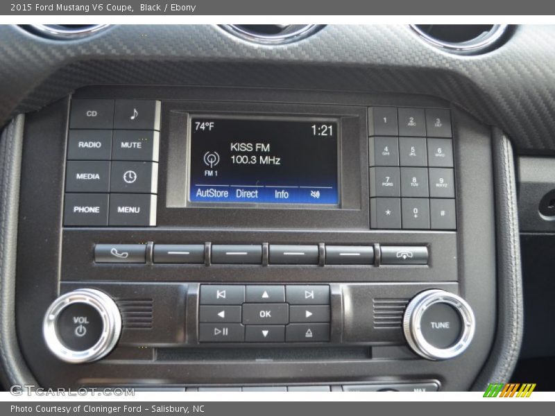Black / Ebony 2015 Ford Mustang V6 Coupe