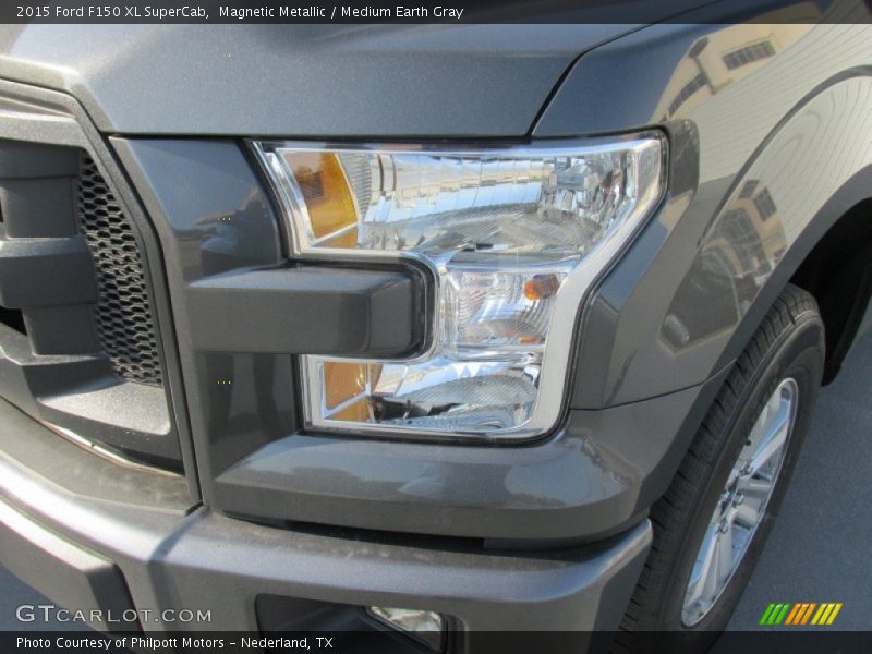 Magnetic Metallic / Medium Earth Gray 2015 Ford F150 XL SuperCab