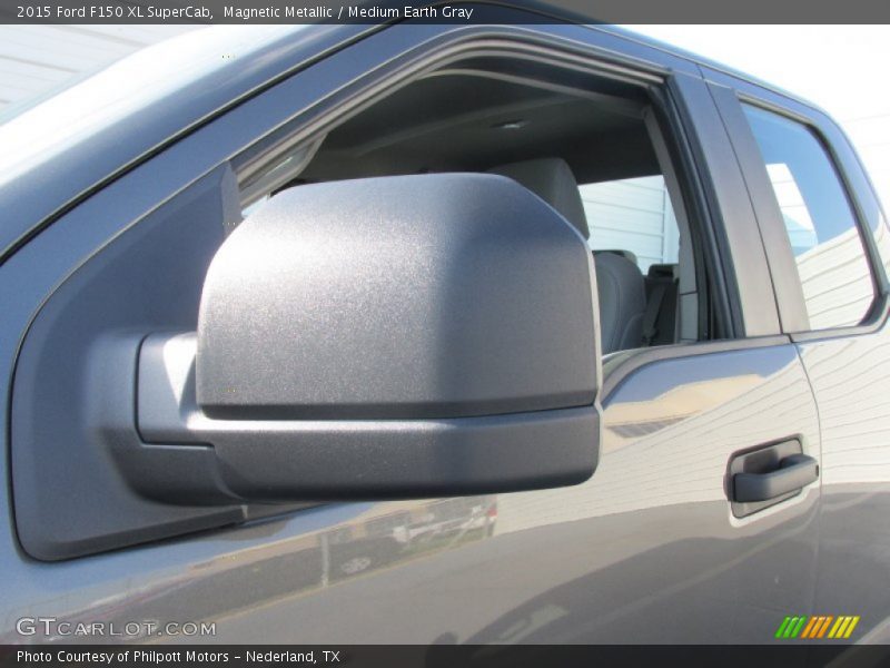 Magnetic Metallic / Medium Earth Gray 2015 Ford F150 XL SuperCab
