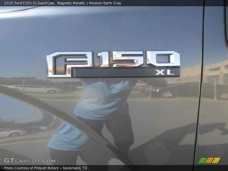 Magnetic Metallic / Medium Earth Gray 2015 Ford F150 XL SuperCab