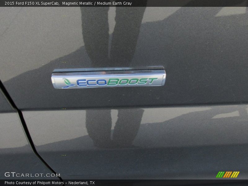 Magnetic Metallic / Medium Earth Gray 2015 Ford F150 XL SuperCab
