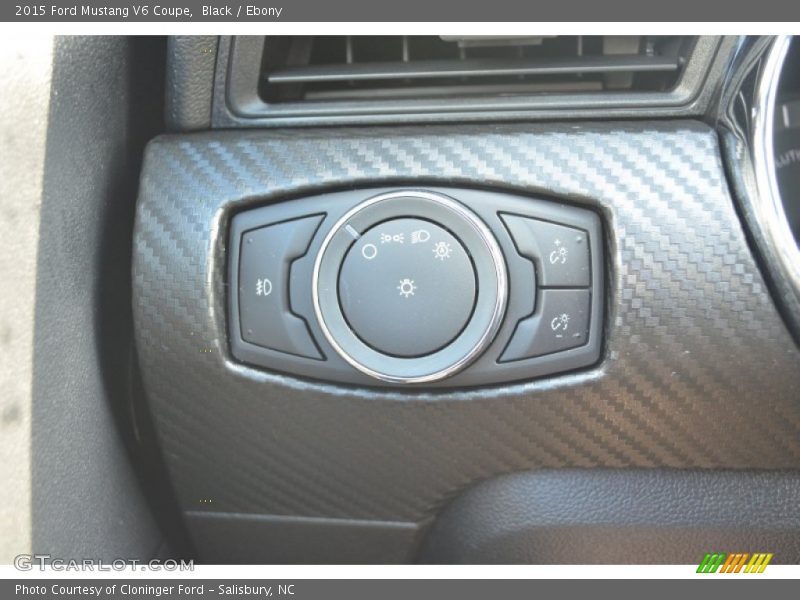 Black / Ebony 2015 Ford Mustang V6 Coupe