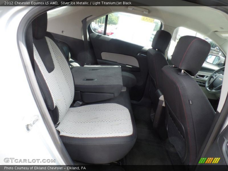 Silver Ice Metallic / Light Titanium/Jet Black 2012 Chevrolet Equinox LS AWD