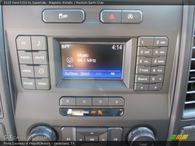 Magnetic Metallic / Medium Earth Gray 2015 Ford F150 XL SuperCab