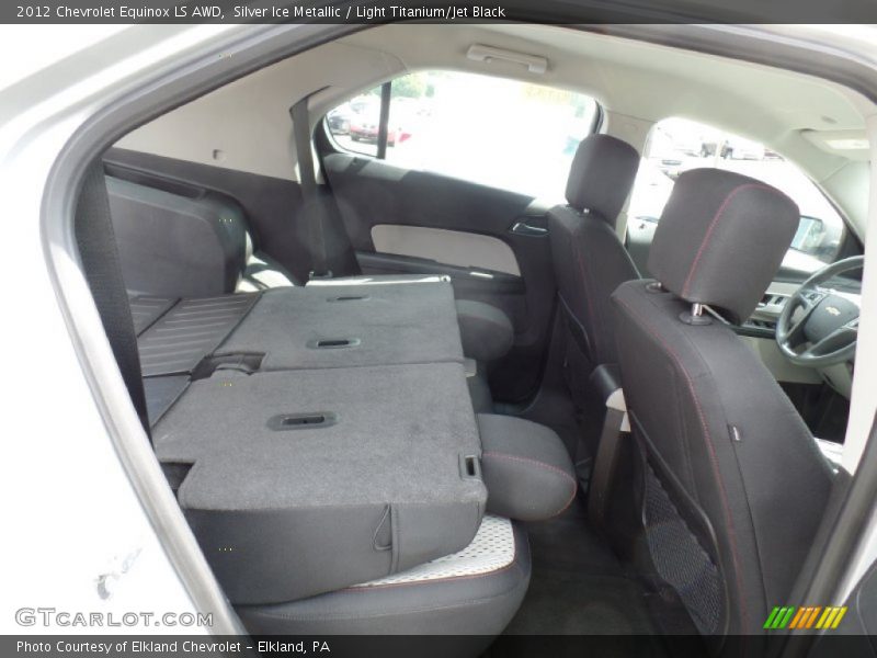 Silver Ice Metallic / Light Titanium/Jet Black 2012 Chevrolet Equinox LS AWD