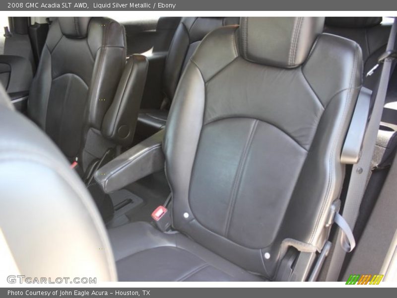 Liquid Silver Metallic / Ebony 2008 GMC Acadia SLT AWD
