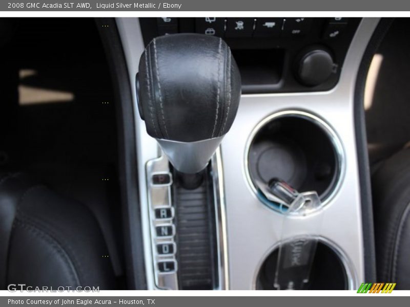 Liquid Silver Metallic / Ebony 2008 GMC Acadia SLT AWD