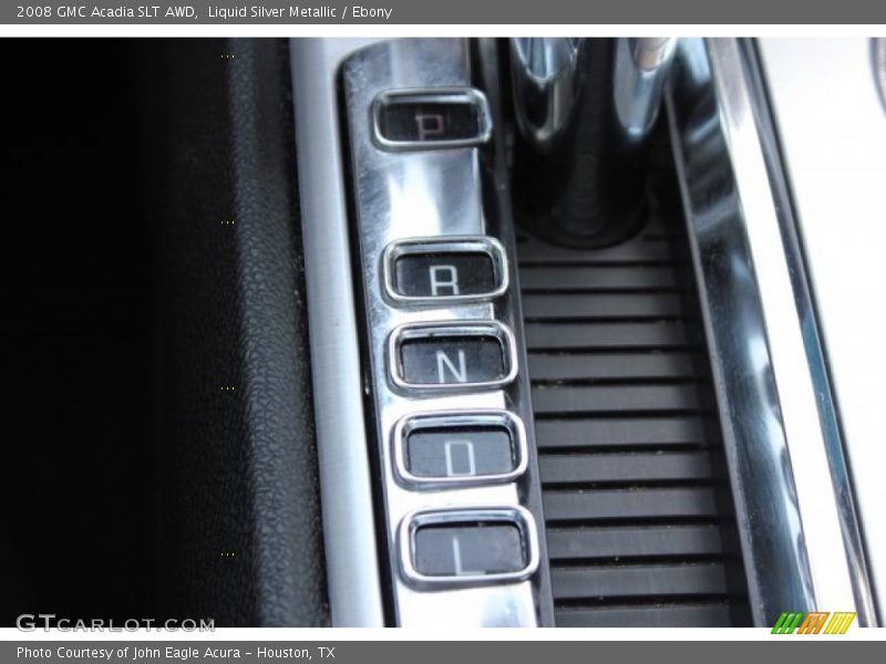 Liquid Silver Metallic / Ebony 2008 GMC Acadia SLT AWD