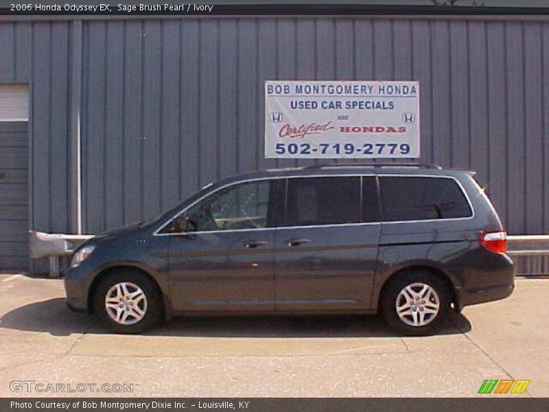 Sage Brush Pearl / Ivory 2006 Honda Odyssey EX
