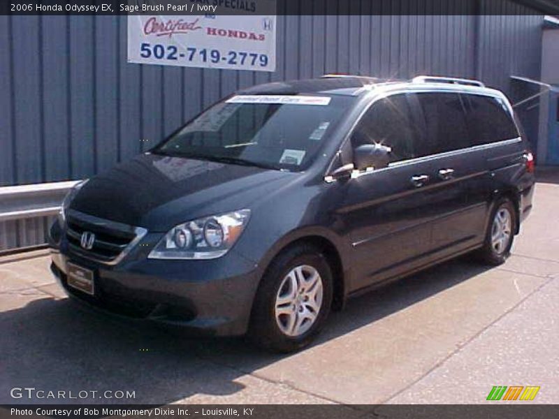 Sage Brush Pearl / Ivory 2006 Honda Odyssey EX