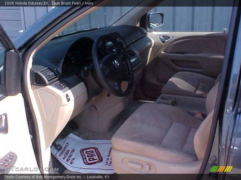 Sage Brush Pearl / Ivory 2006 Honda Odyssey EX