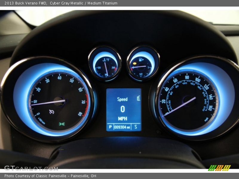 Cyber Gray Metallic / Medium Titanium 2013 Buick Verano FWD