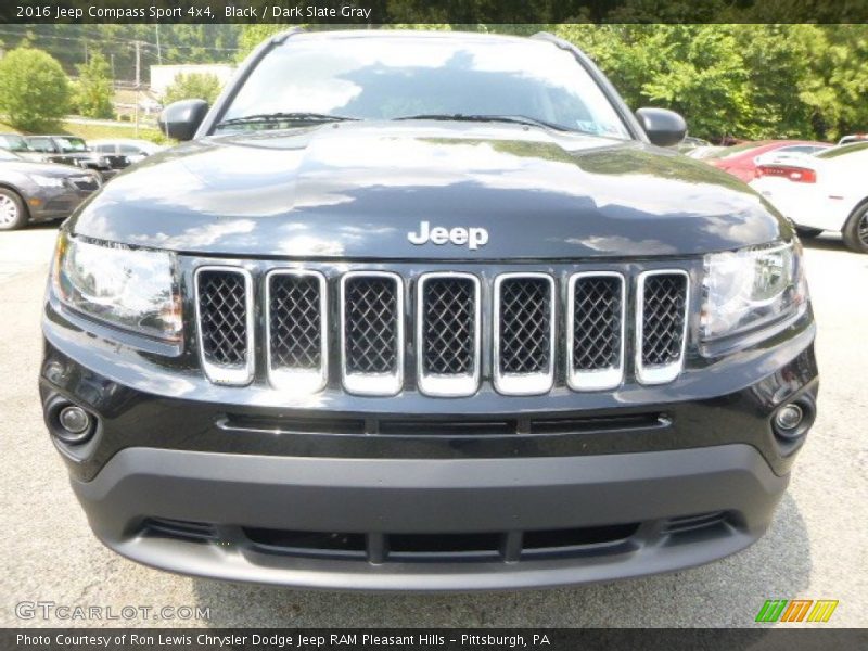 Black / Dark Slate Gray 2016 Jeep Compass Sport 4x4