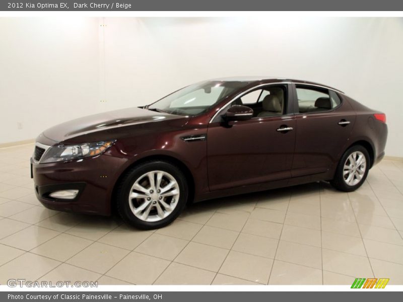 Dark Cherry / Beige 2012 Kia Optima EX