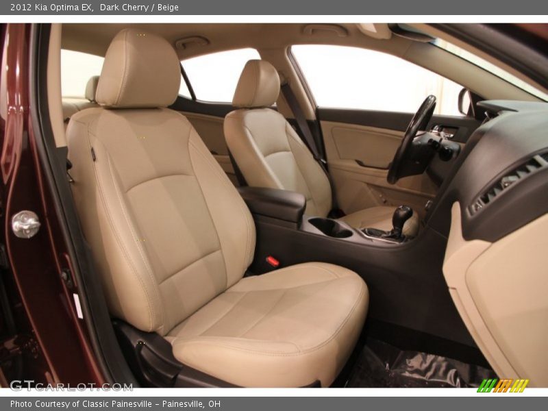 Dark Cherry / Beige 2012 Kia Optima EX