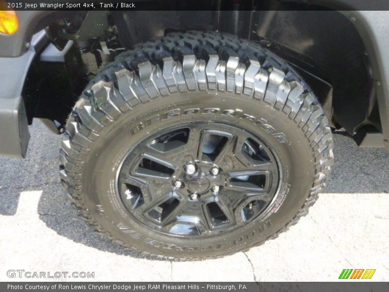Tank / Black 2015 Jeep Wrangler Sport 4x4