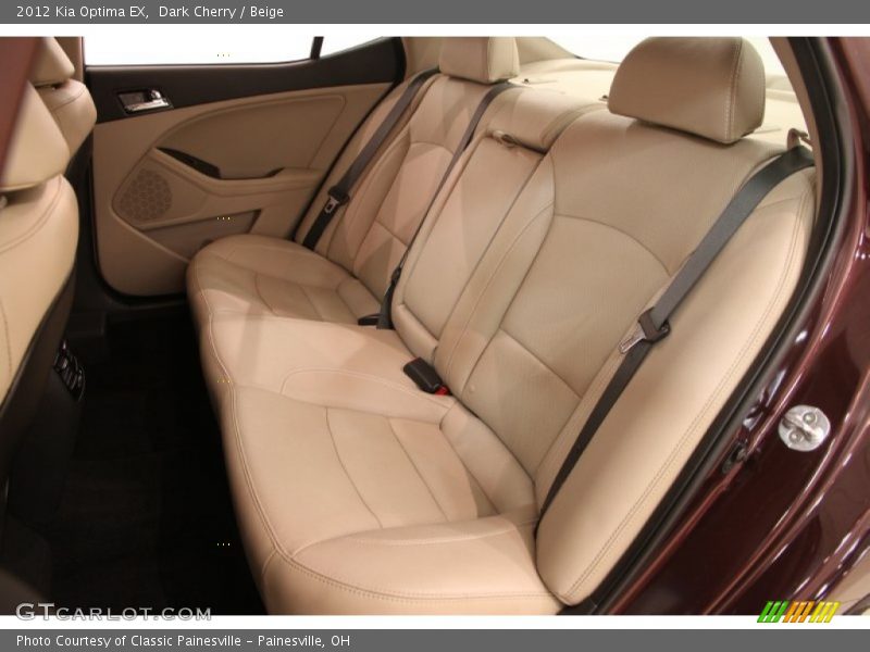 Dark Cherry / Beige 2012 Kia Optima EX