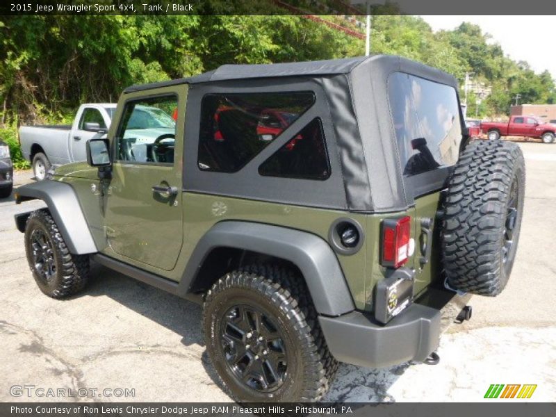 Tank / Black 2015 Jeep Wrangler Sport 4x4