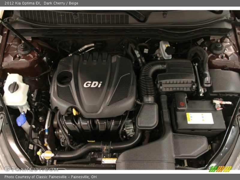 Dark Cherry / Beige 2012 Kia Optima EX