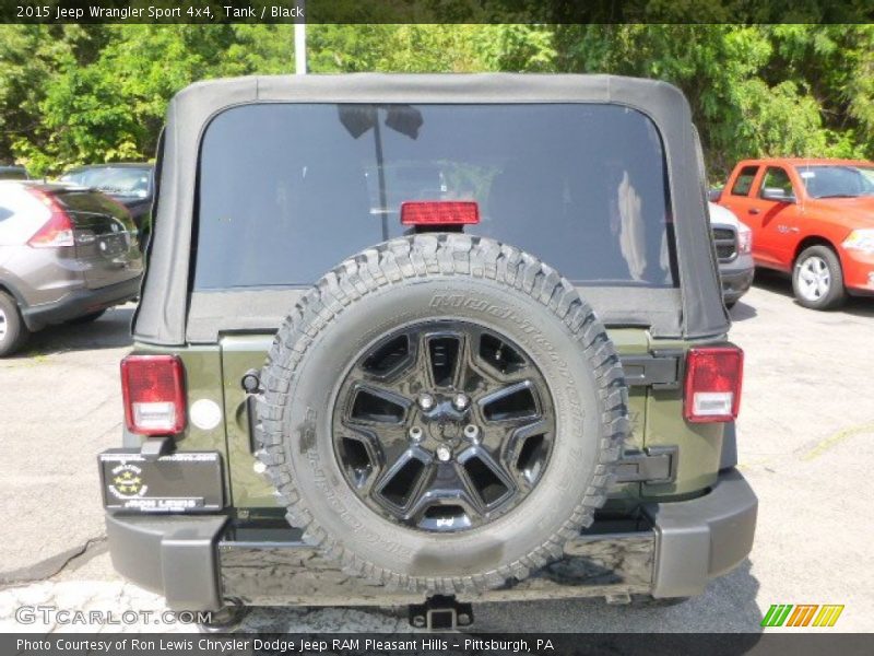 Tank / Black 2015 Jeep Wrangler Sport 4x4
