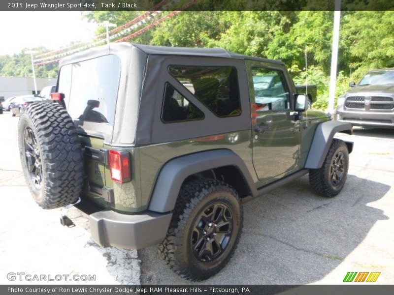 Tank / Black 2015 Jeep Wrangler Sport 4x4