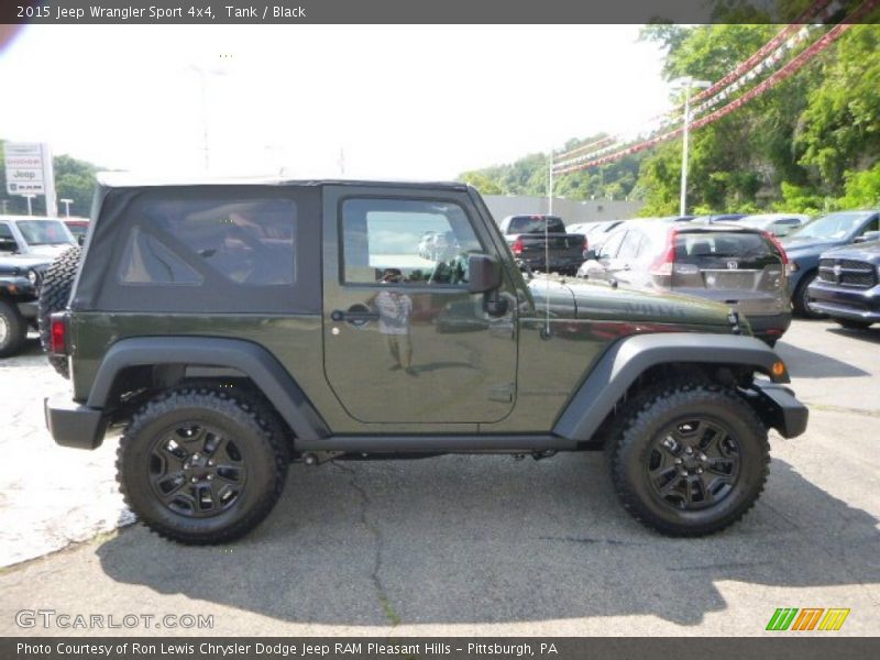 Tank / Black 2015 Jeep Wrangler Sport 4x4