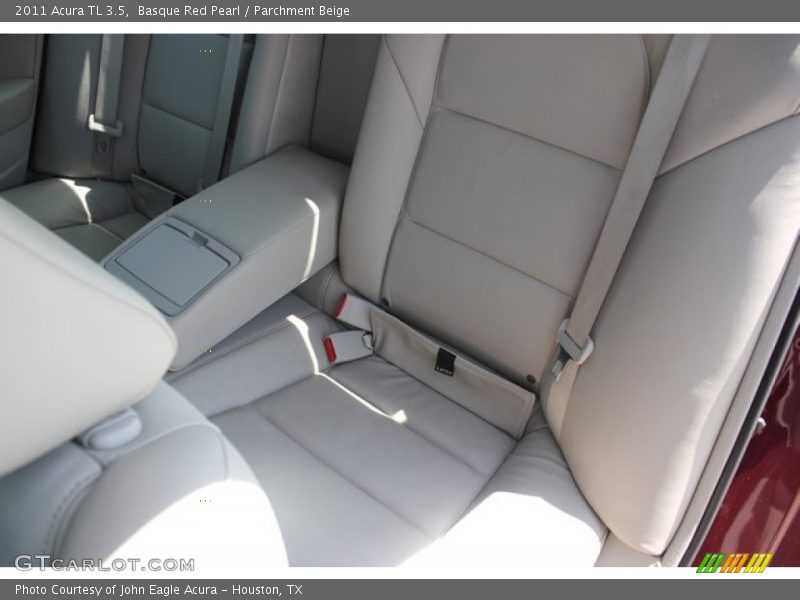 Basque Red Pearl / Parchment Beige 2011 Acura TL 3.5