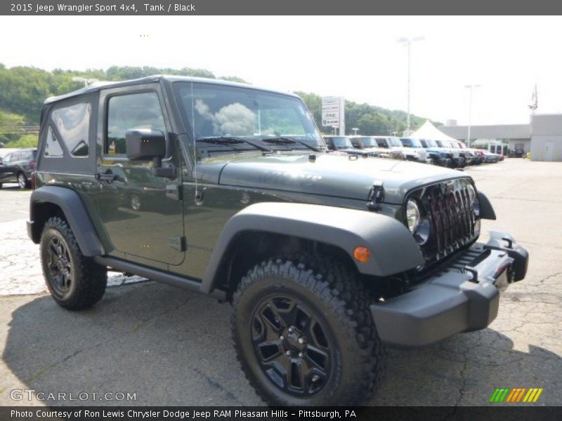 Tank / Black 2015 Jeep Wrangler Sport 4x4