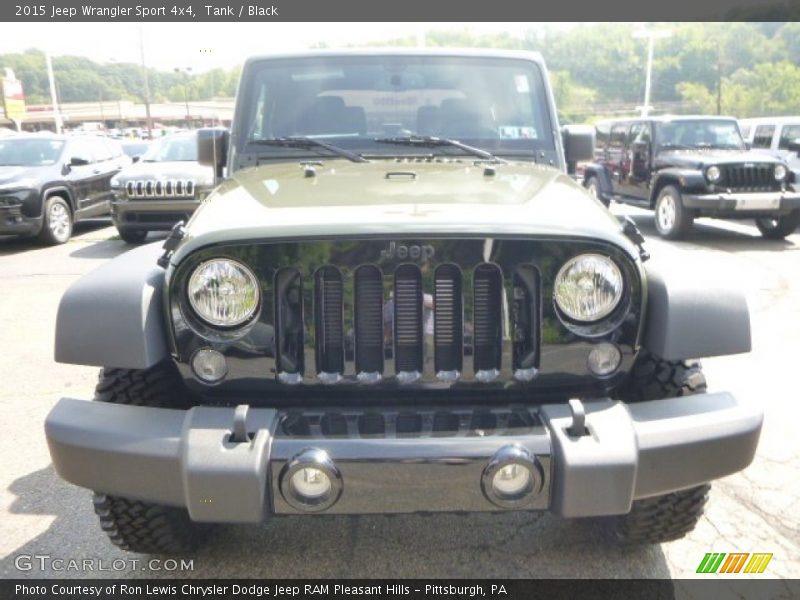 Tank / Black 2015 Jeep Wrangler Sport 4x4