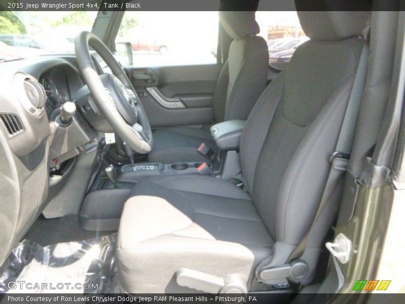Tank / Black 2015 Jeep Wrangler Sport 4x4