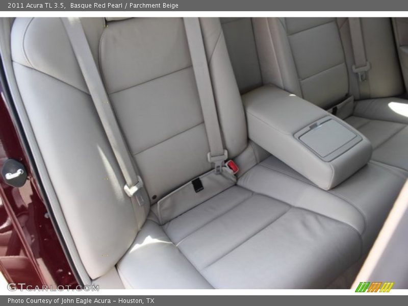 Basque Red Pearl / Parchment Beige 2011 Acura TL 3.5