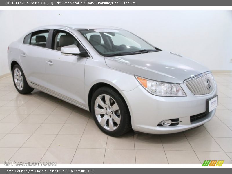 Quicksilver Metallic / Dark Titanium/Light Titanium 2011 Buick LaCrosse CXL